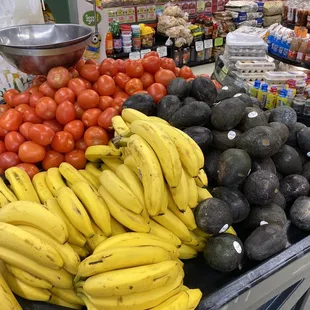 More great looking produce and the carnicera counter in the back. Good selections!