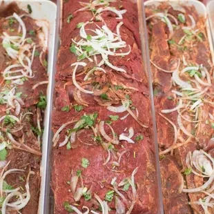 Some of Their meat selection