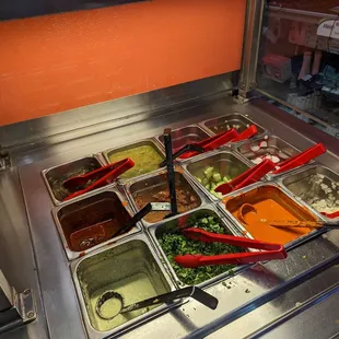 Salsa bar