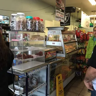customers in a deli