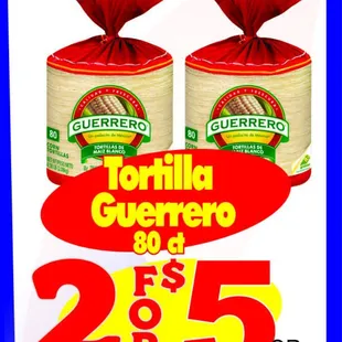 All day every day tortilla Guerrero 2 ×$5