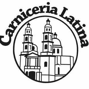 a black and white logo