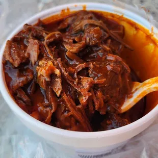 1/2 lb Barbacoa