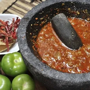 Variety of home style salsas !