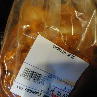 Charged $1 more a pound than whag was on the tag on display. I asked for al pastor, tag is for chorizo seco