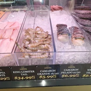 $34.99 huge lobster tail