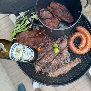Ranchera / tasajo / chorizo/ cebollitas