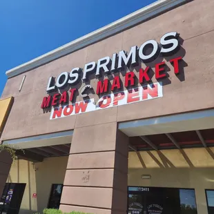 the front of the store