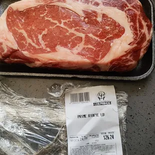 Prime ribeye