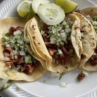 3 Buche (Stomach) Tacos