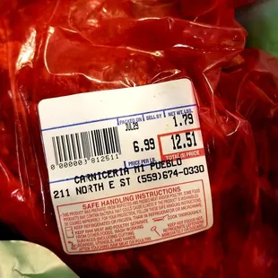 Ranchera cut seasoned, my favorite..