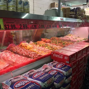 a woman in a grocery store