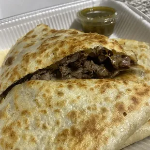 Quesadillas con Carne