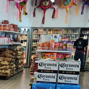 a man standing in a store