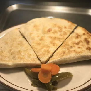 a plate of food