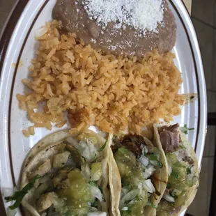 the 3 taco combo