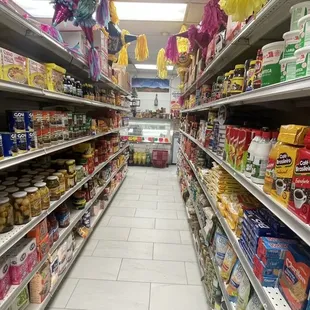 Store aisle.
