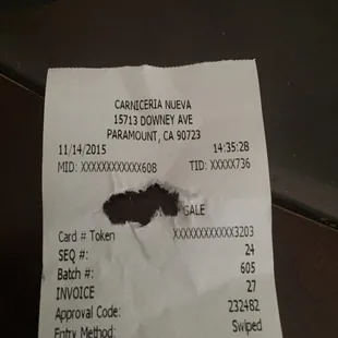 Nasty food