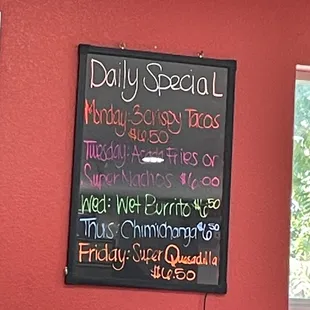 Great little taqueria, offers LHS student prices. Great food at great prices