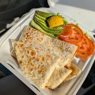 Chicken quesadilla