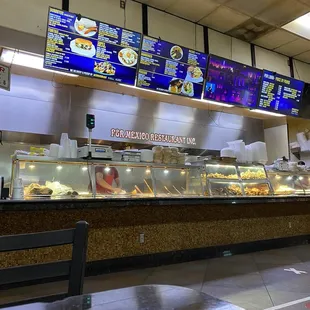 the interior of a restaurant