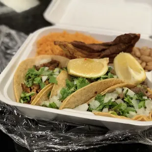 3 taco plate!