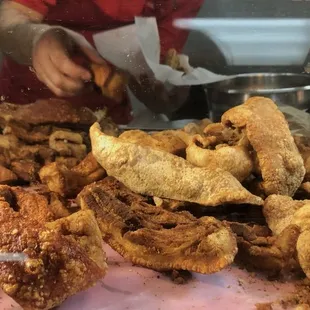 Chicharrones galore