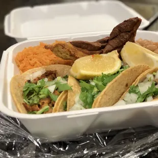 They hook it up with the portions