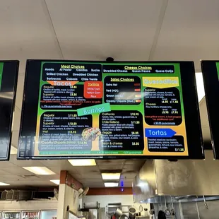 Menu 2 of 3