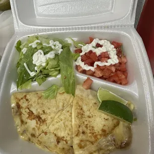Cheese Quesadillas