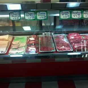 some of the meat