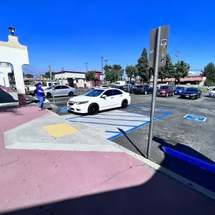 Handicap parking