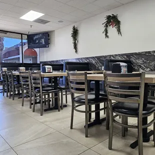 Partial view of dining room addition.