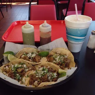 Real tacos. King-size for that matter.