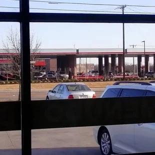 this was yesterday across our street.. .time travel capacities