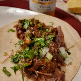 Carnita,buche,cuerito taco