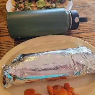 So Cal Burrito. Water bottle for scale.