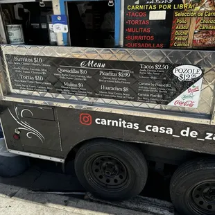 Menu easy to navigate!