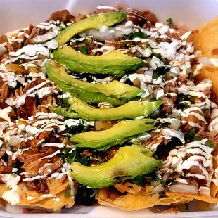 Nachos De Carnitas