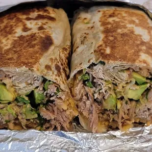Super Burrito De Carnitas