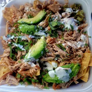 Nachos De Carnitas