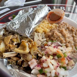 Carnitas Plate