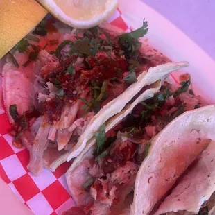 Carnitas tacos