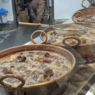 These boiling pots had me excited