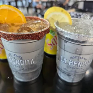 Mezcalada and Paloma