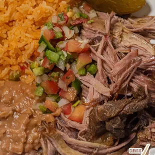 a plate of food