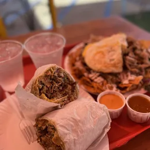 Chilaquiles burrito