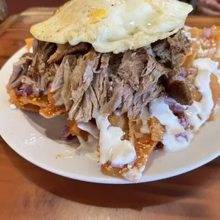 a plate of food