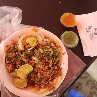 Carnitas tacos! Delicious!