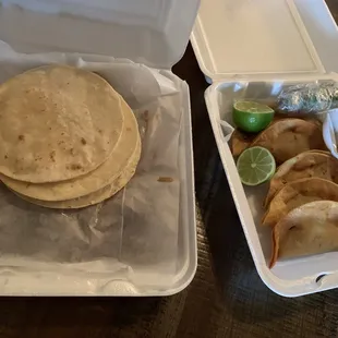 Carnitas and crispy taquitos